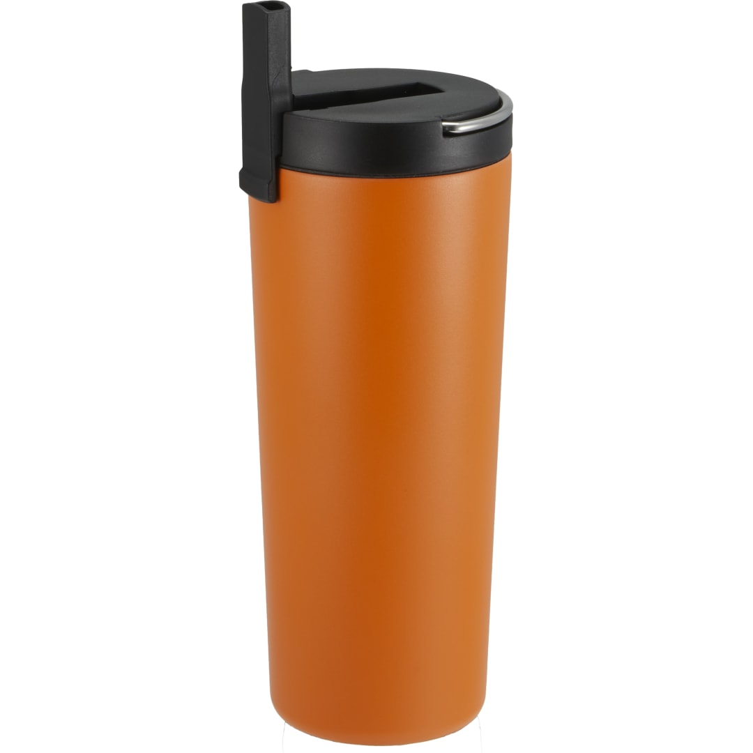 Thor Copper Insulated Tumbler 24oz Flip Straw Lid - 1600-37 Orange