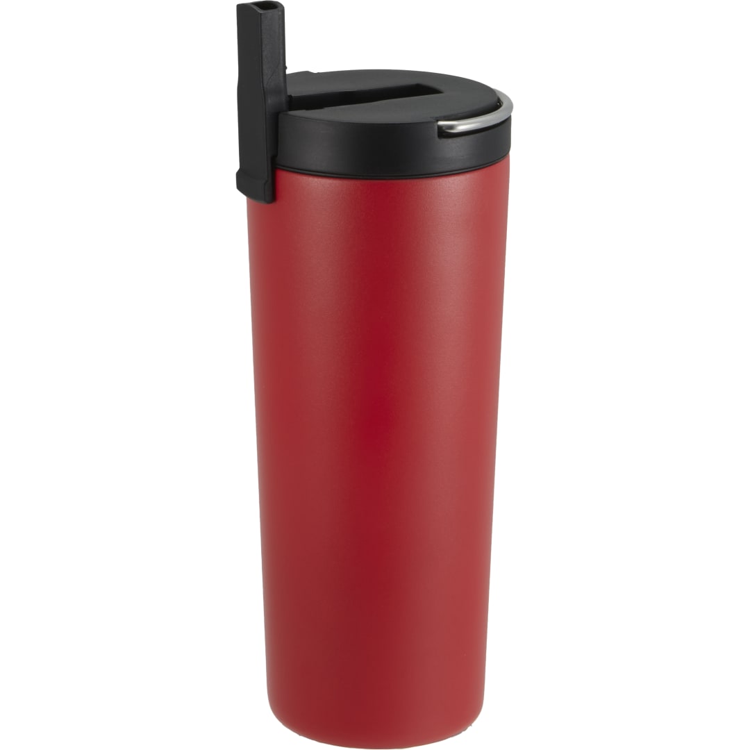 Thor Copper Insulated Tumbler 24oz Flip Straw Lid - 1600-37 Red