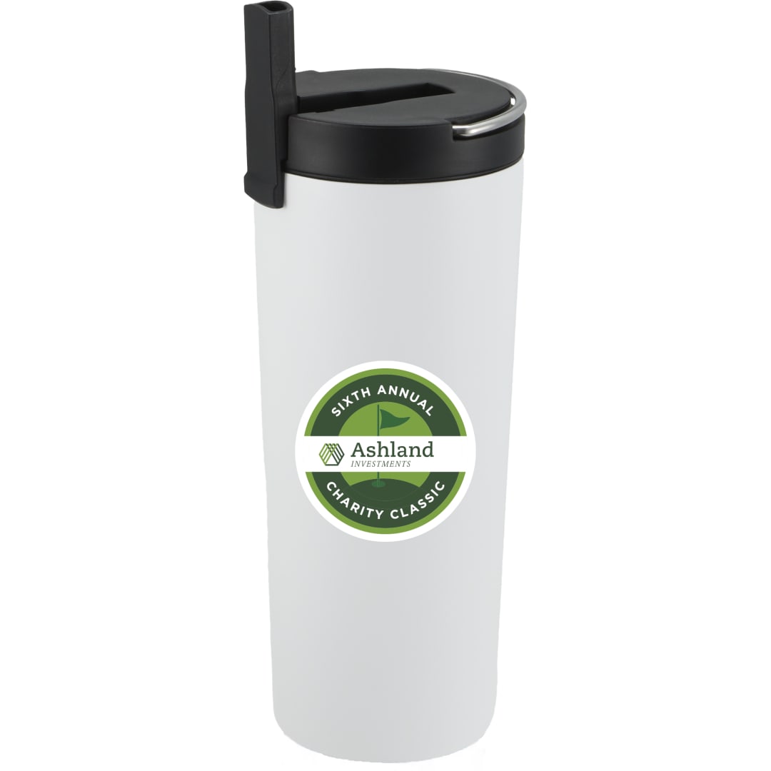 Thor Copper Insulated Tumbler 24oz Flip Straw Lid - 1600-37 White