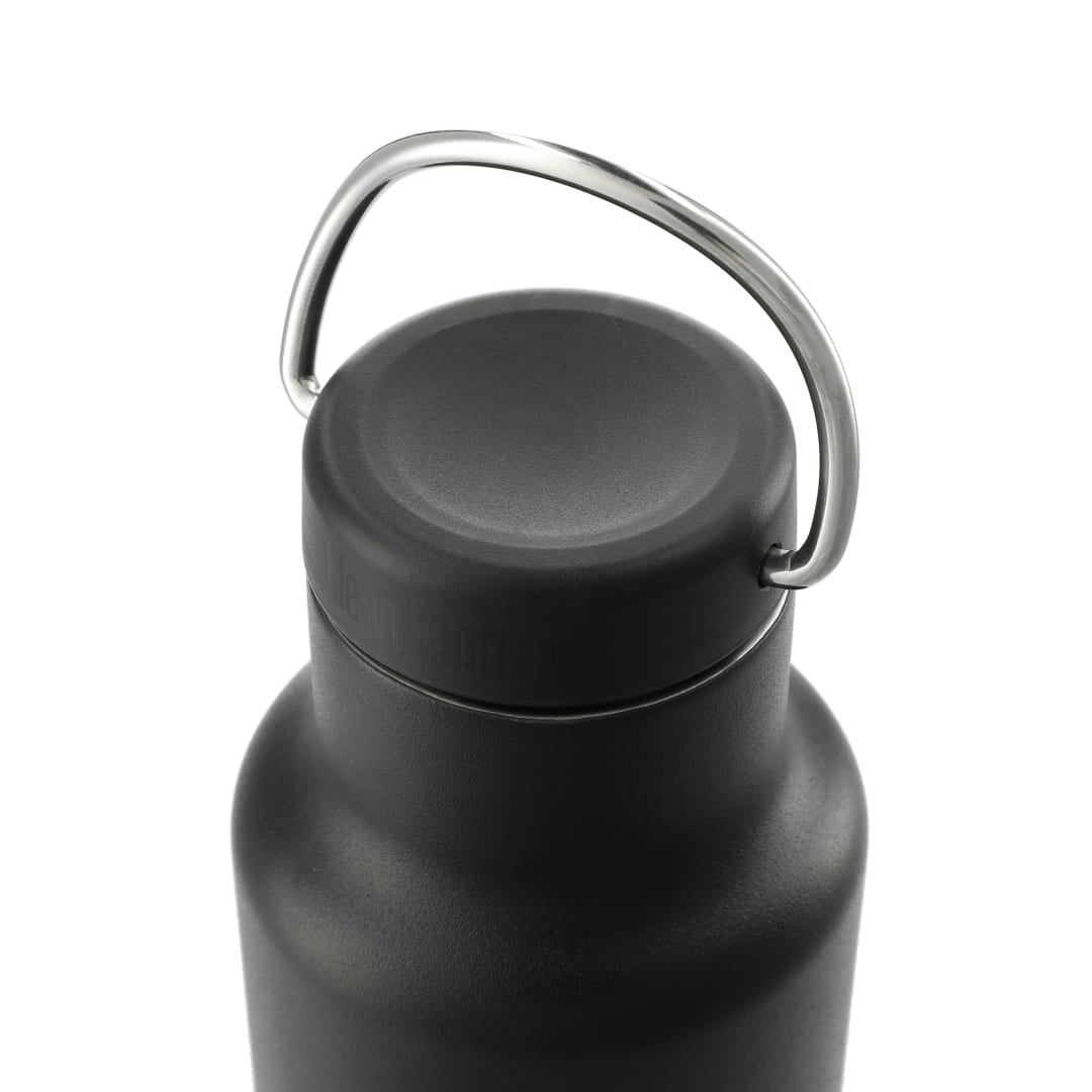 Klean Kanteen Klean Kanteen Eco Insulated Classic 20oz- Loop cap - 1600-41 Black