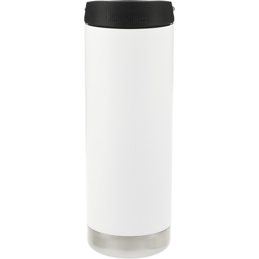Klean Kanteen Klean Kanteen Eco TKWide 16oz- Café cap - 1600-42 White