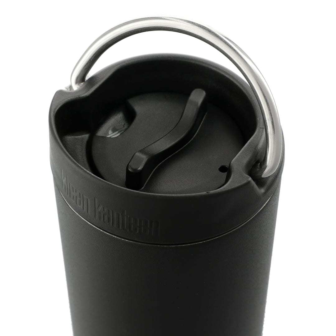 Klean Kanteen Klean Kanteen Eco TKWide 16oz- Café cap - 1600-42 Black