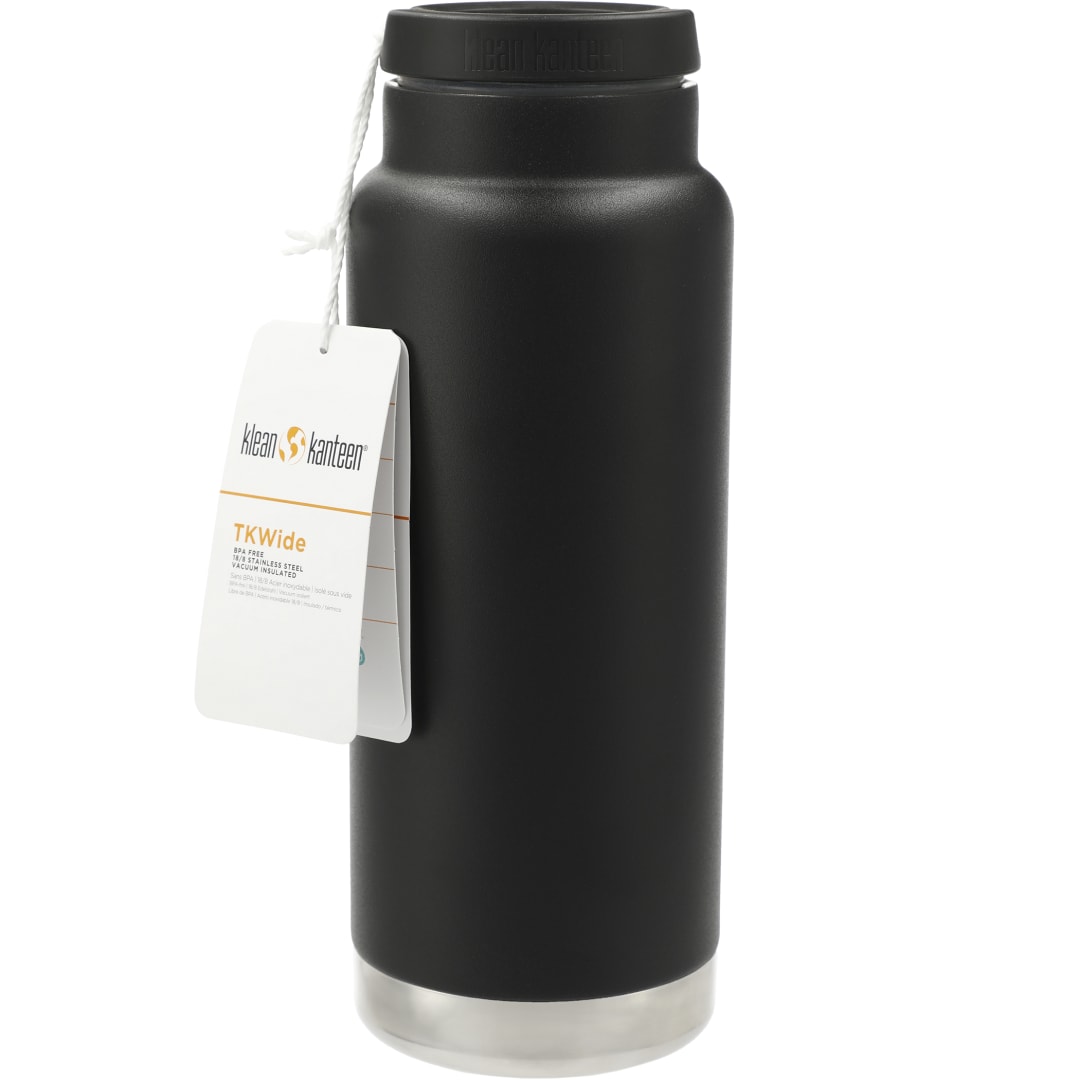 Klean Kanteen Klean Kanteen Eco TKWide 32oz- Loop cap - 1600-44 Black