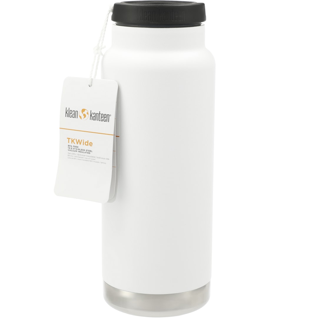 Klean Kanteen Klean Kanteen TKWide 32oz- Loop cap - 1600-51 White