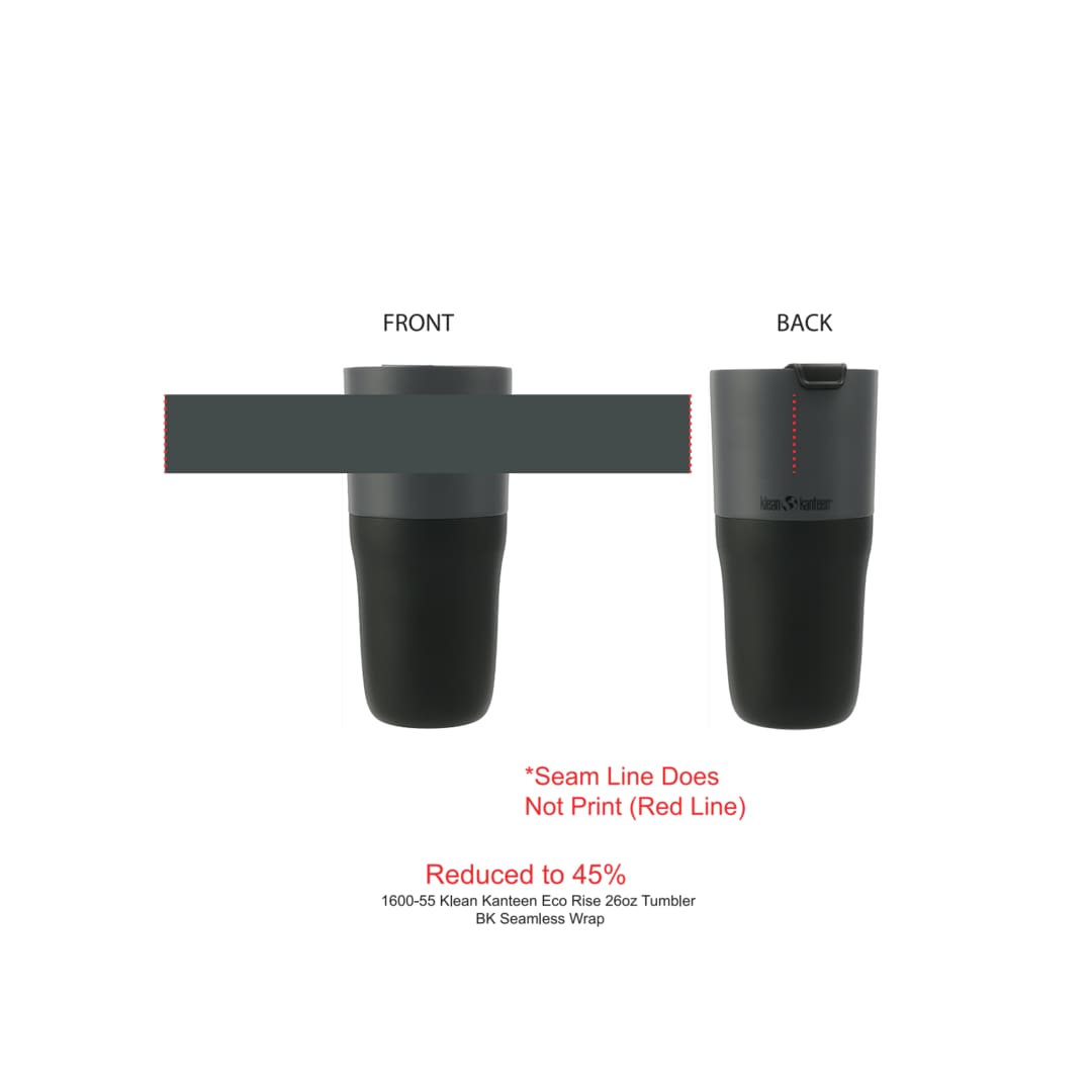 Klean Kanteen Klean Kanteen Eco Rise 26oz Tumbler - 1600-55 Gray