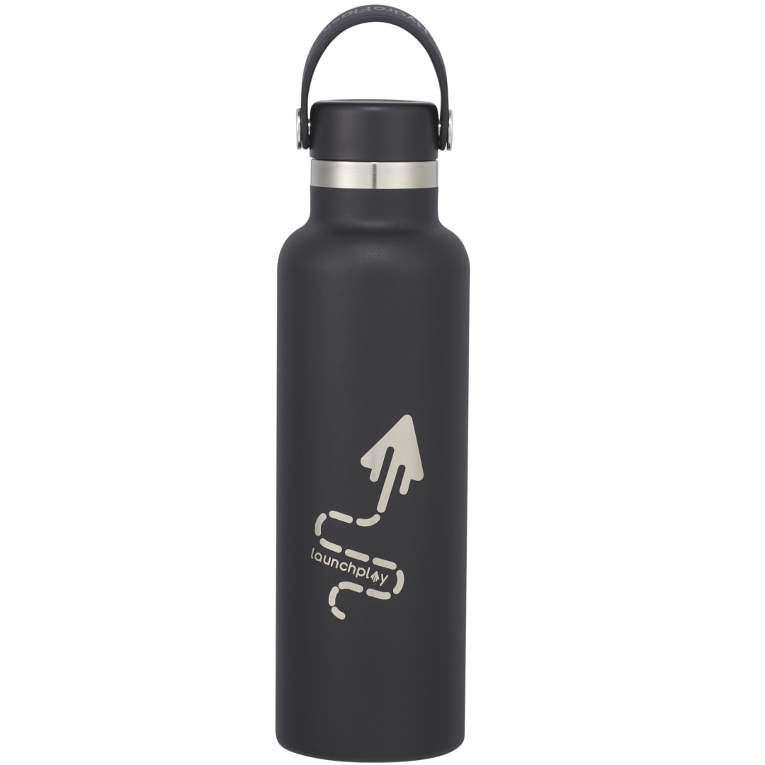 Hydro Flask Hydro Flask® Standard Mouth With Flex Cap 21oz - 1601-91 Black