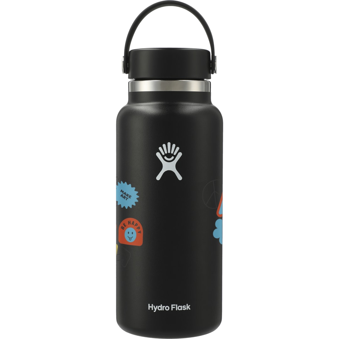 Hydro Flask Hydro Flask® Wide Mouth With Flex Cap 32oz - 1601-92 Black