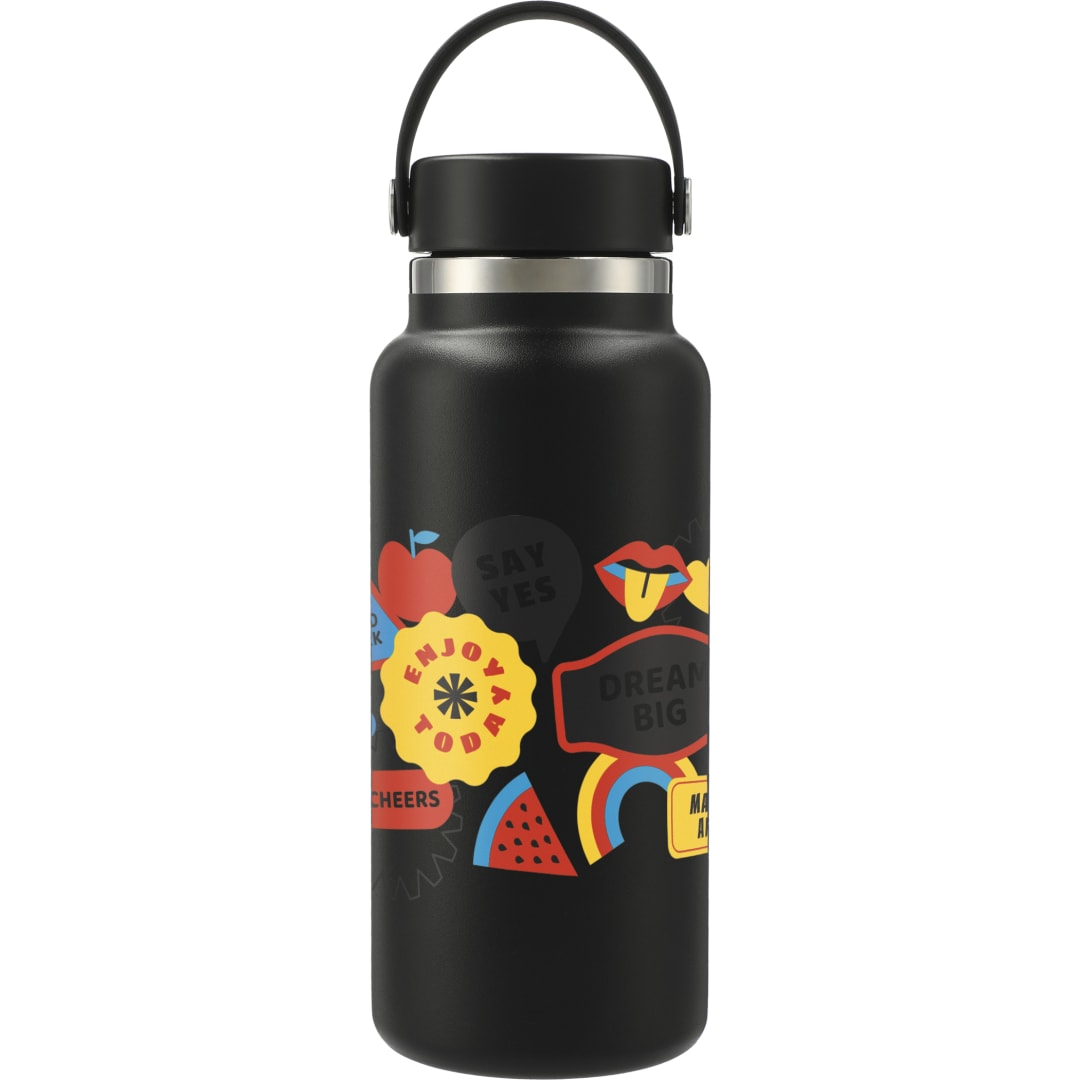 Hydro Flask Hydro Flask® Wide Mouth With Flex Cap 32oz - 1601-92 Black