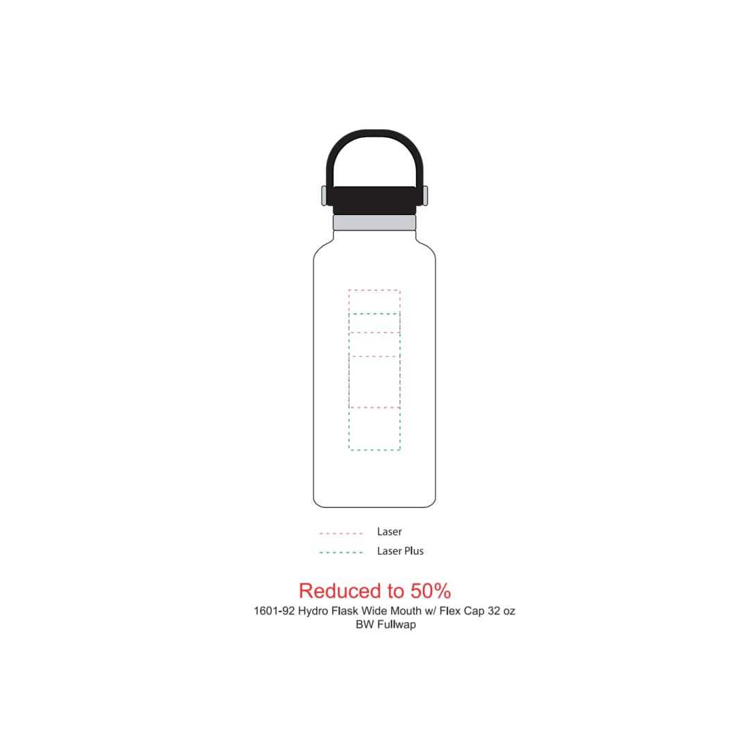 Hydro Flask Hydro Flask® Wide Mouth With Flex Cap 32oz - 1601-92 Black