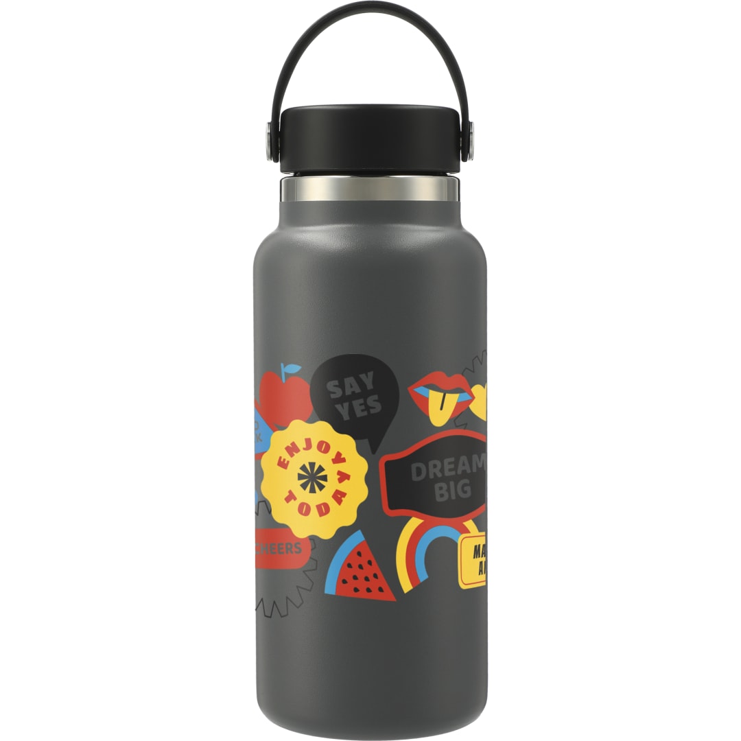 Hydro Flask Hydro Flask® Wide Mouth With Flex Cap 32oz - 1601-92 Grey