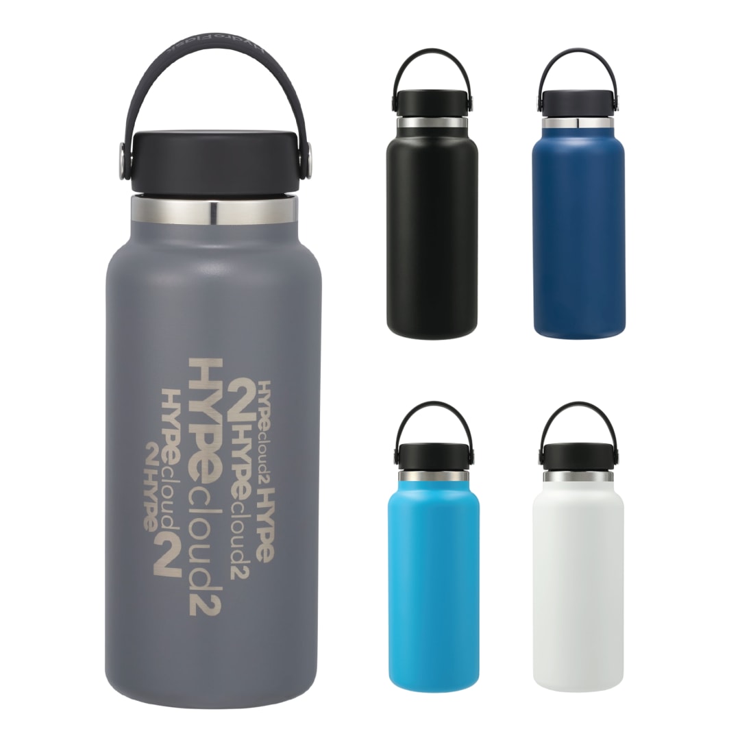 Hydro Flask Hydro Flask® Wide Mouth With Flex Cap 32oz - 1601-92 Grey