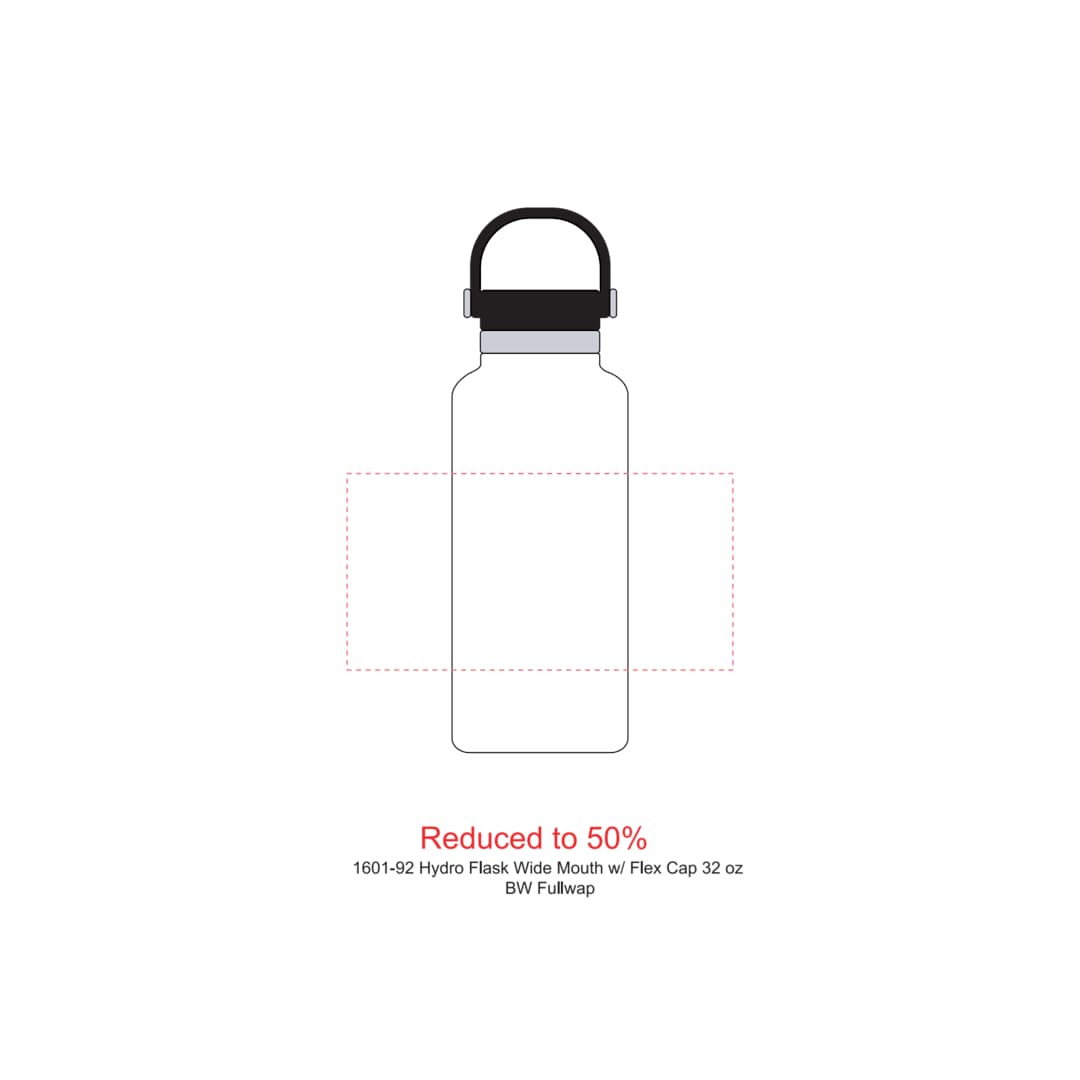 Hydro Flask Hydro Flask® Wide Mouth With Flex Cap 32oz - 1601-92 Grey