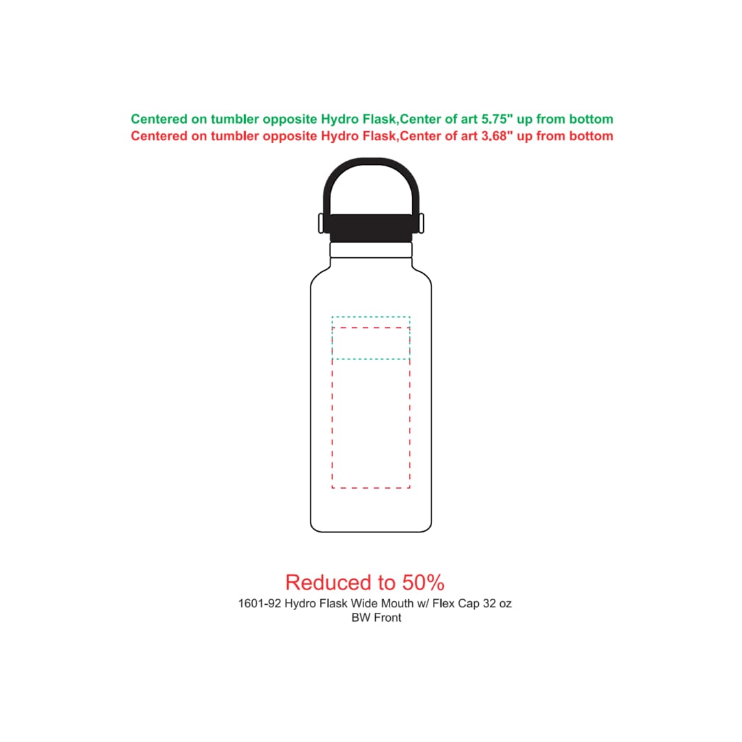 Hydro Flask Hydro Flask® Wide Mouth With Flex Cap 32oz - 1601-92 Grey