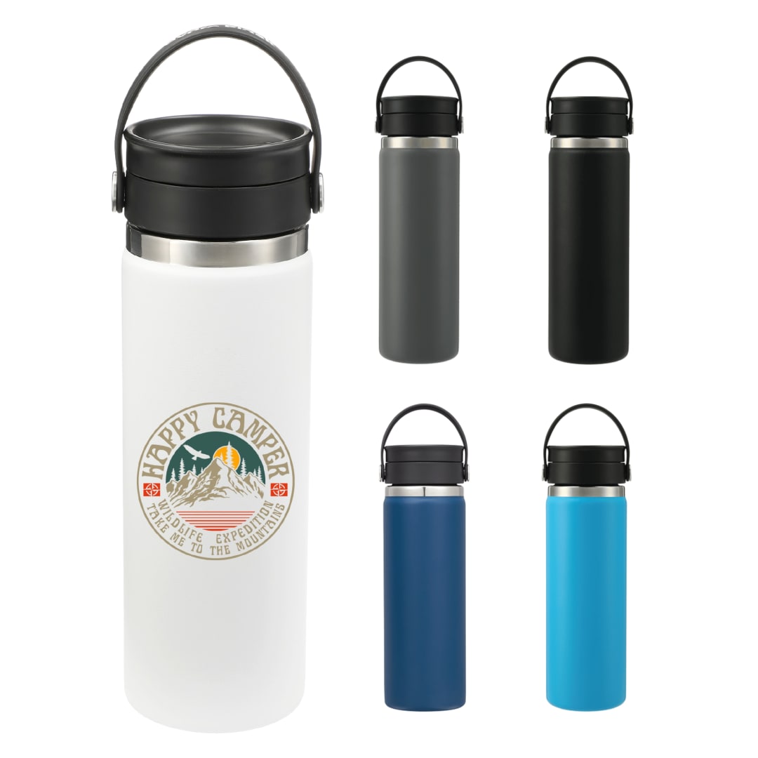 Hydro Flask Hydro Flask® Wide Mouth With Flex Sip™ Lid 20oz - 1601-93 White