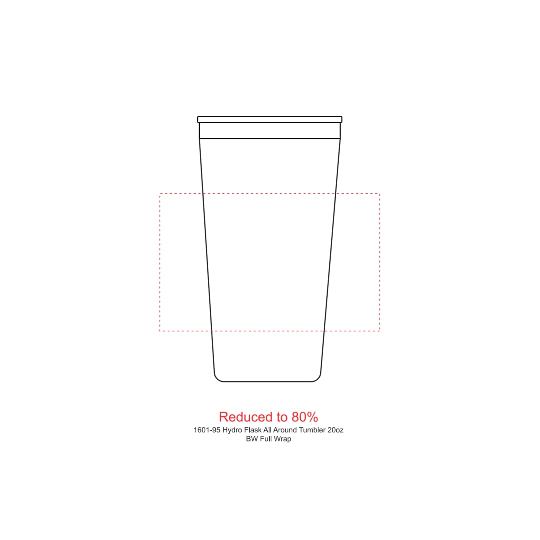 Hydro Flask Hydro Flask® All Around™ Tumbler 20oz - 1601-95 Black