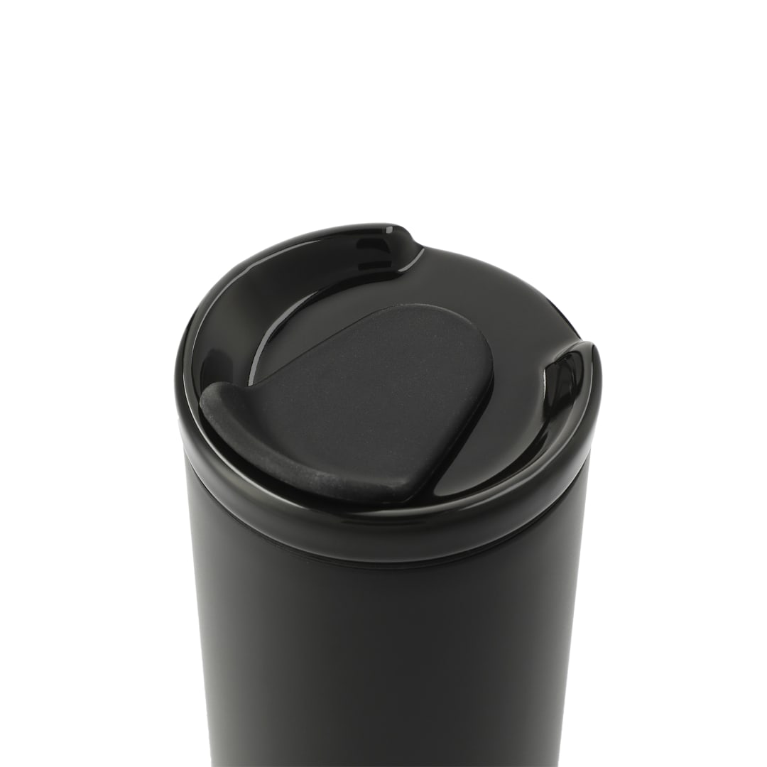 Seneca Tumbler 16oz w/ Ceramic Lid & Lining - 1628-81 Black