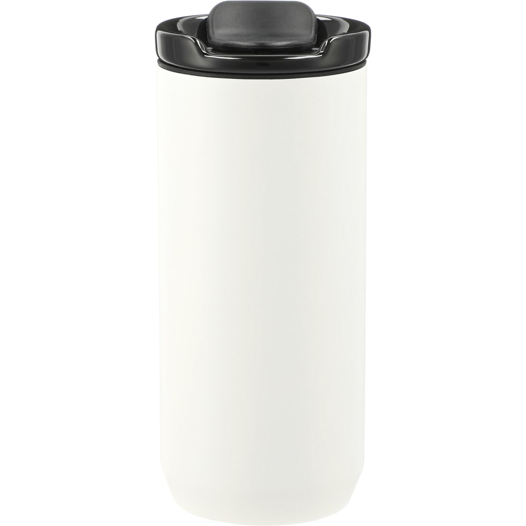 Seneca Tumbler 16oz w/ Ceramic Lid & Lining - 1628-81 White
