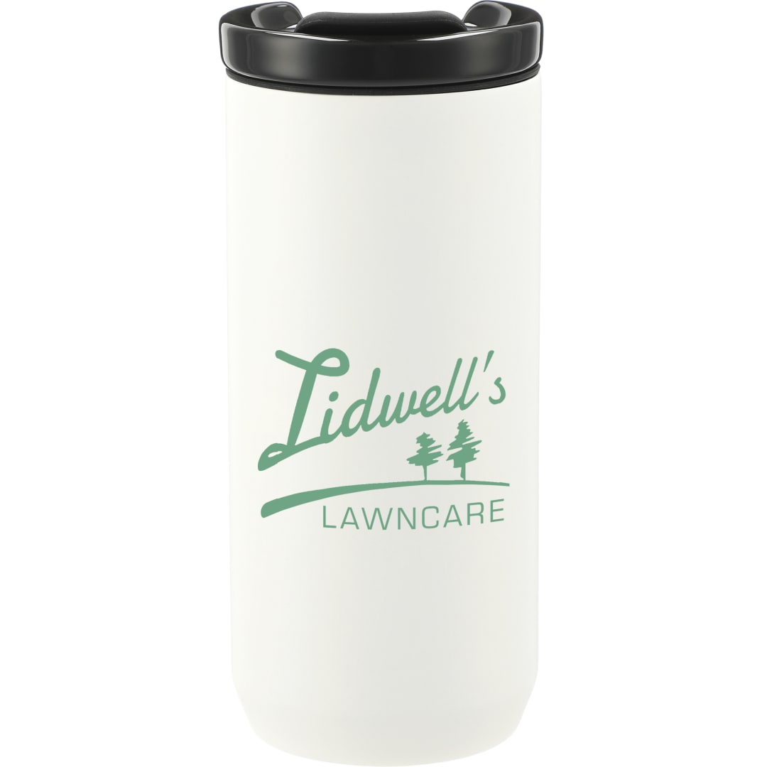 Seneca Tumbler 16oz w/ Ceramic Lid & Lining - 1628-81 White