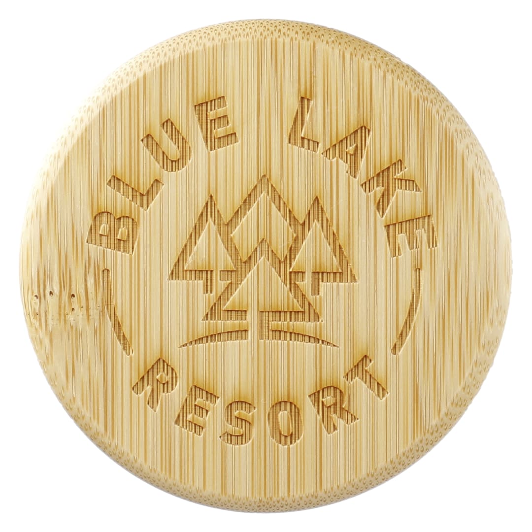 Arlo Ceramic Tumbler with Bamboo lid 11oz - 1628-91 Black