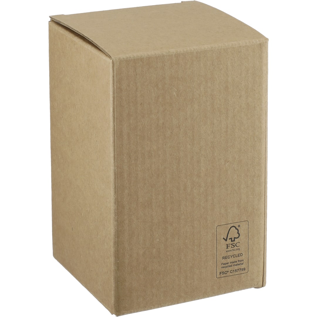 Arlo Ceramic Tumbler with Bamboo lid 11oz - 1628-91 White