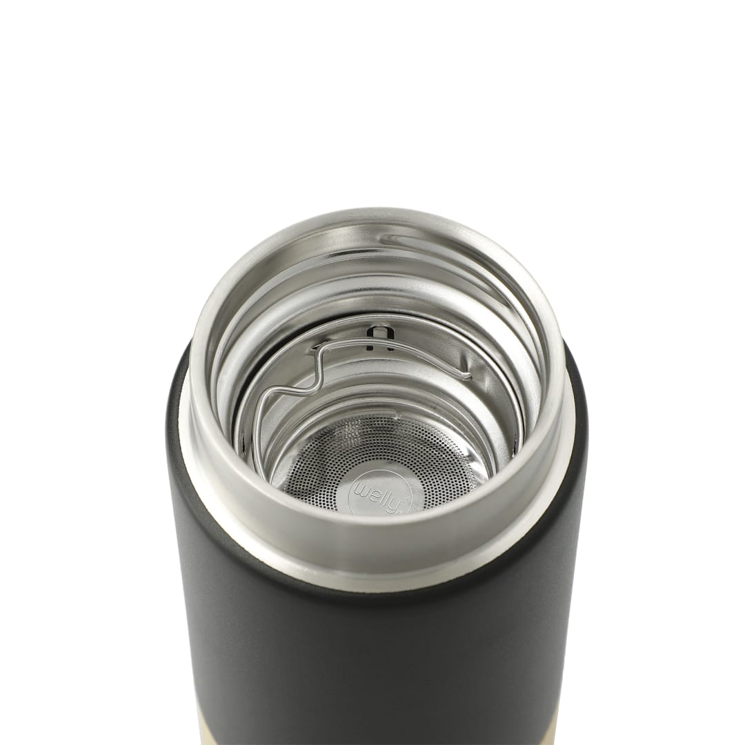 Welly Welly® Traveler Copper Vacuum Tumbler 12oz - 1629-13 Black