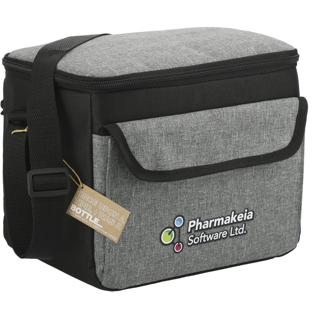 Recycled Boxy 9 Can Lunch Cooler - 2600-06 Gray