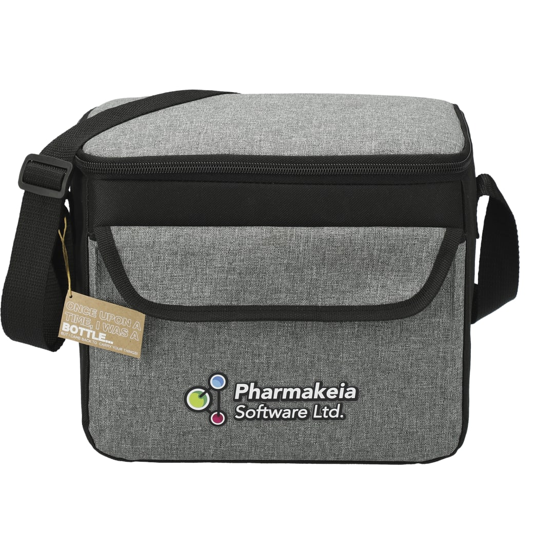 Recycled Boxy 9 Can Lunch Cooler - 2600-06 Gray