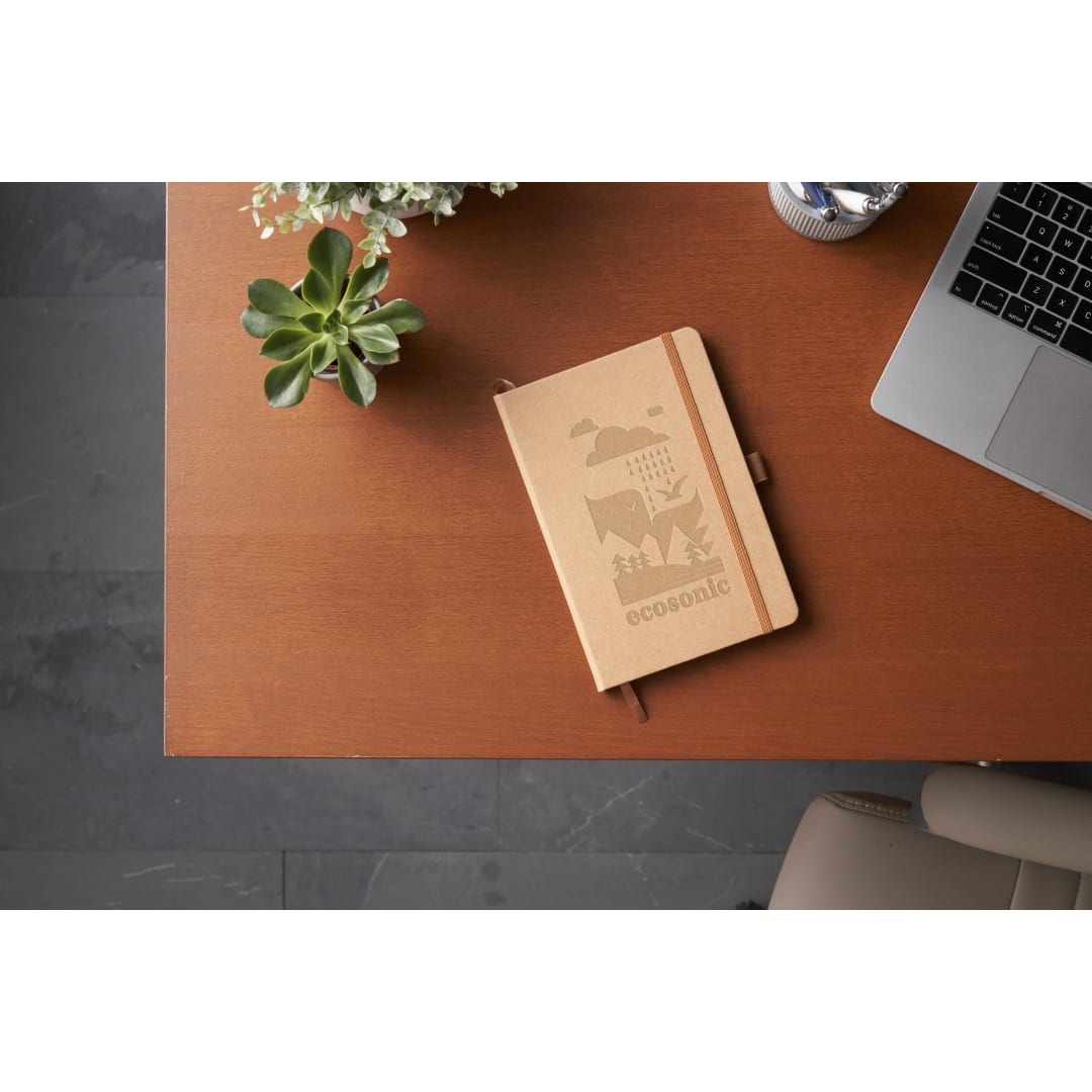 5.5" x 8.5" Washable Kraft Stone Bound JournalBook - 2800-72 Natural