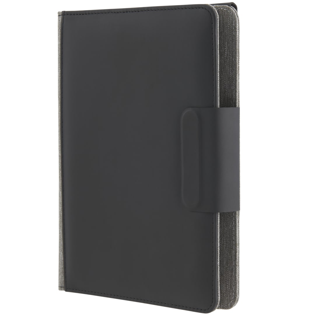 Reclaim RPET MagClick Fast Wireless Journal - 2800-75 Black