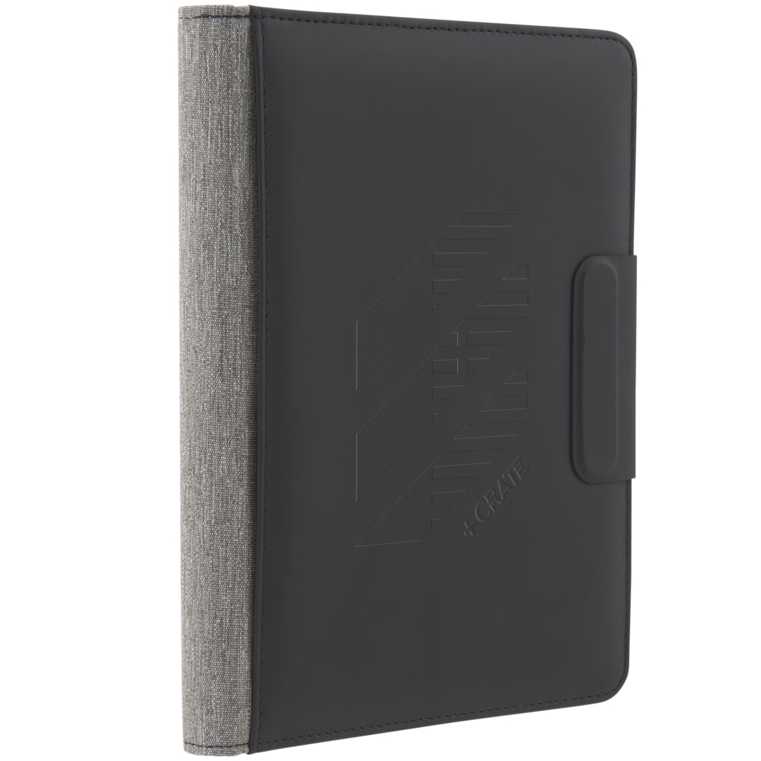 Reclaim RPET MagClick Fast Wireless Journal - 2800-75 Black