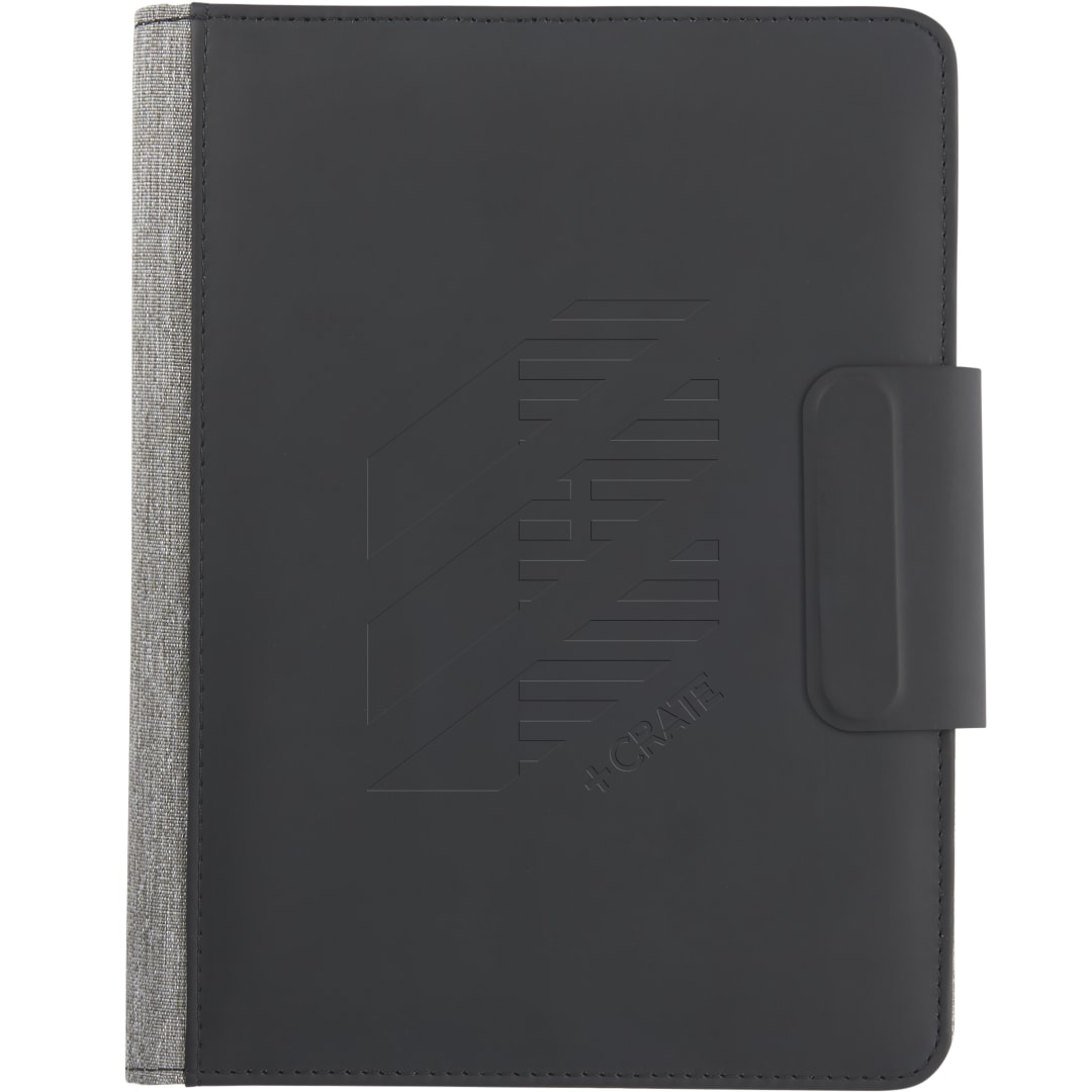 Reclaim RPET MagClick Fast Wireless Journal - 2800-75 Black