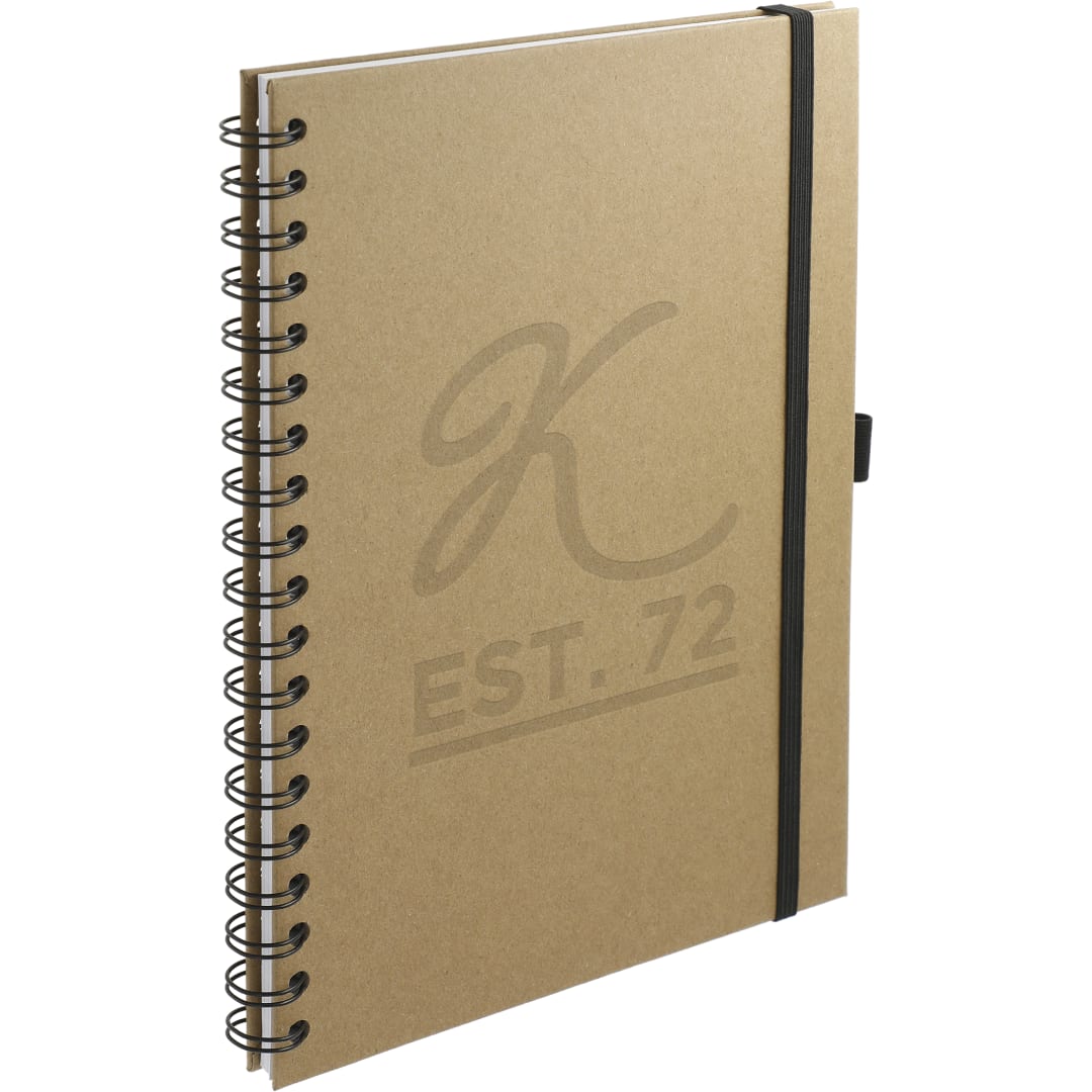 7" x 10" FSC® Mix Large Spiral JournalBook® - 2800-81 Natural