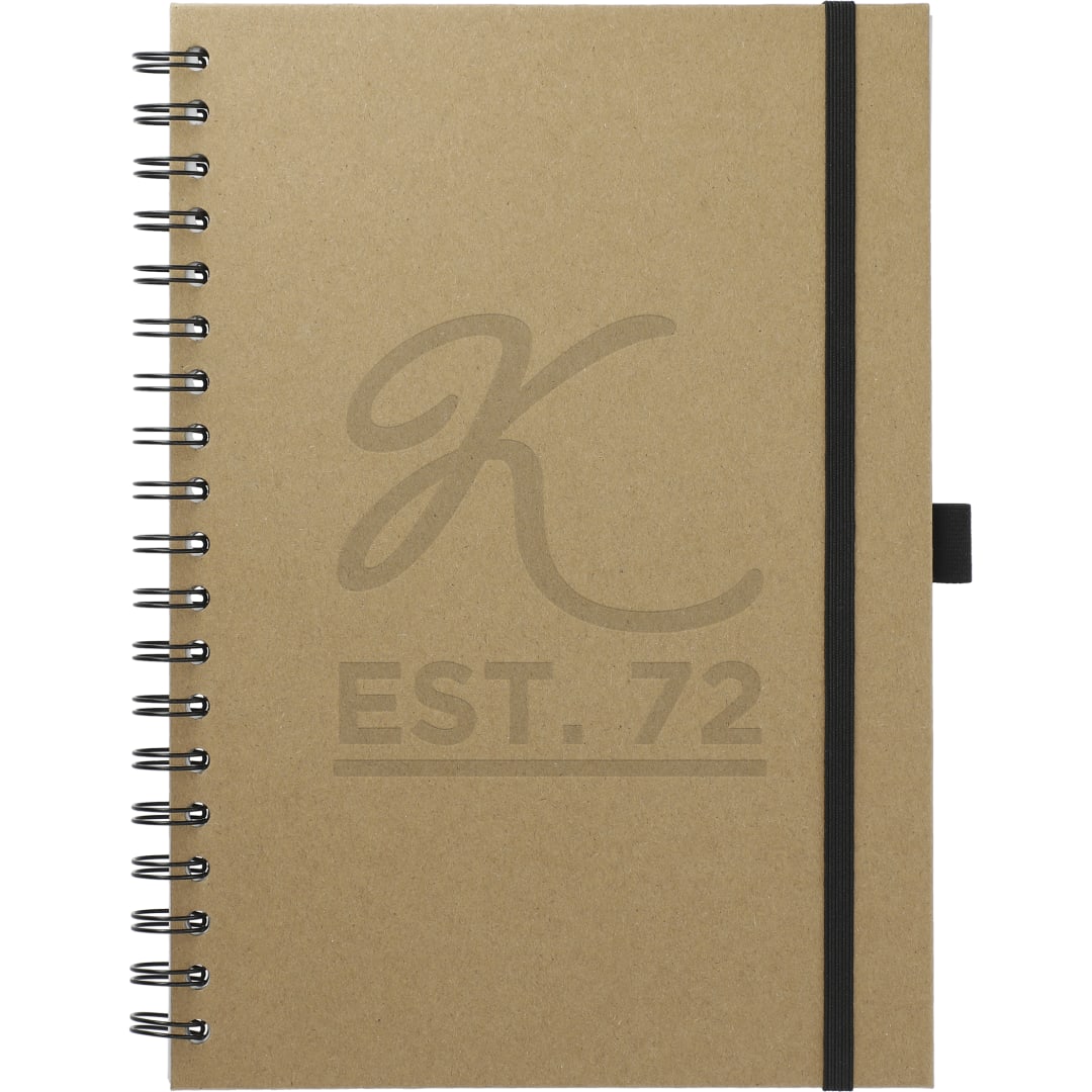 7" x 10" FSC® Mix Large Spiral JournalBook® - 2800-81 Natural