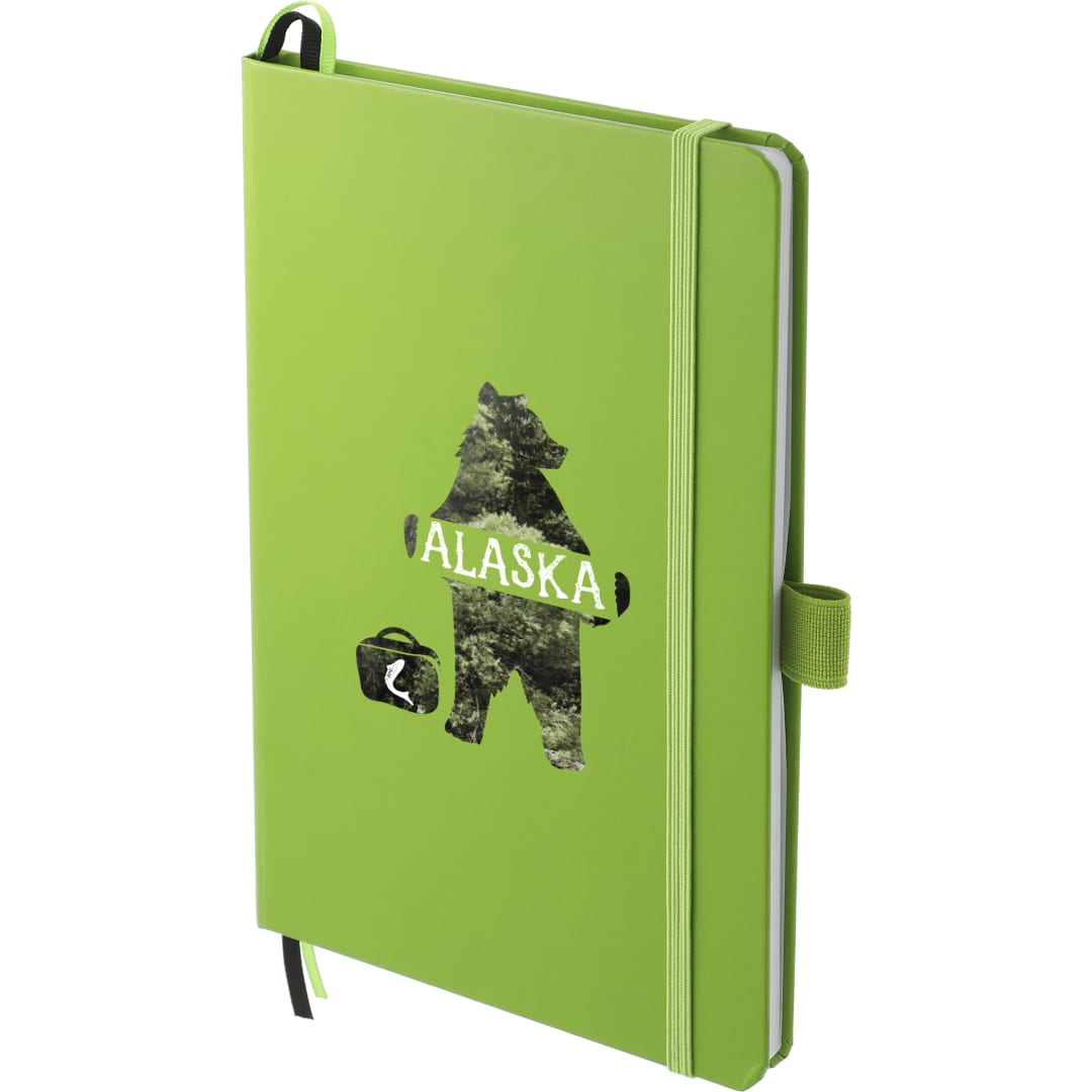5.5" x 8.5" FSC® Mix Bound JournalBook - 2800-82 Green