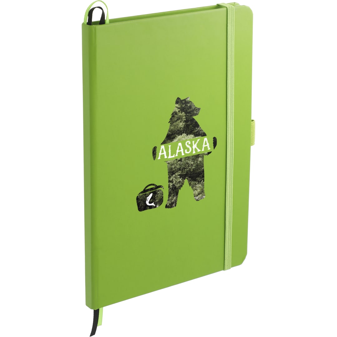 5.5" x 8.5" FSC® Mix Bound JournalBook - 2800-82 Green