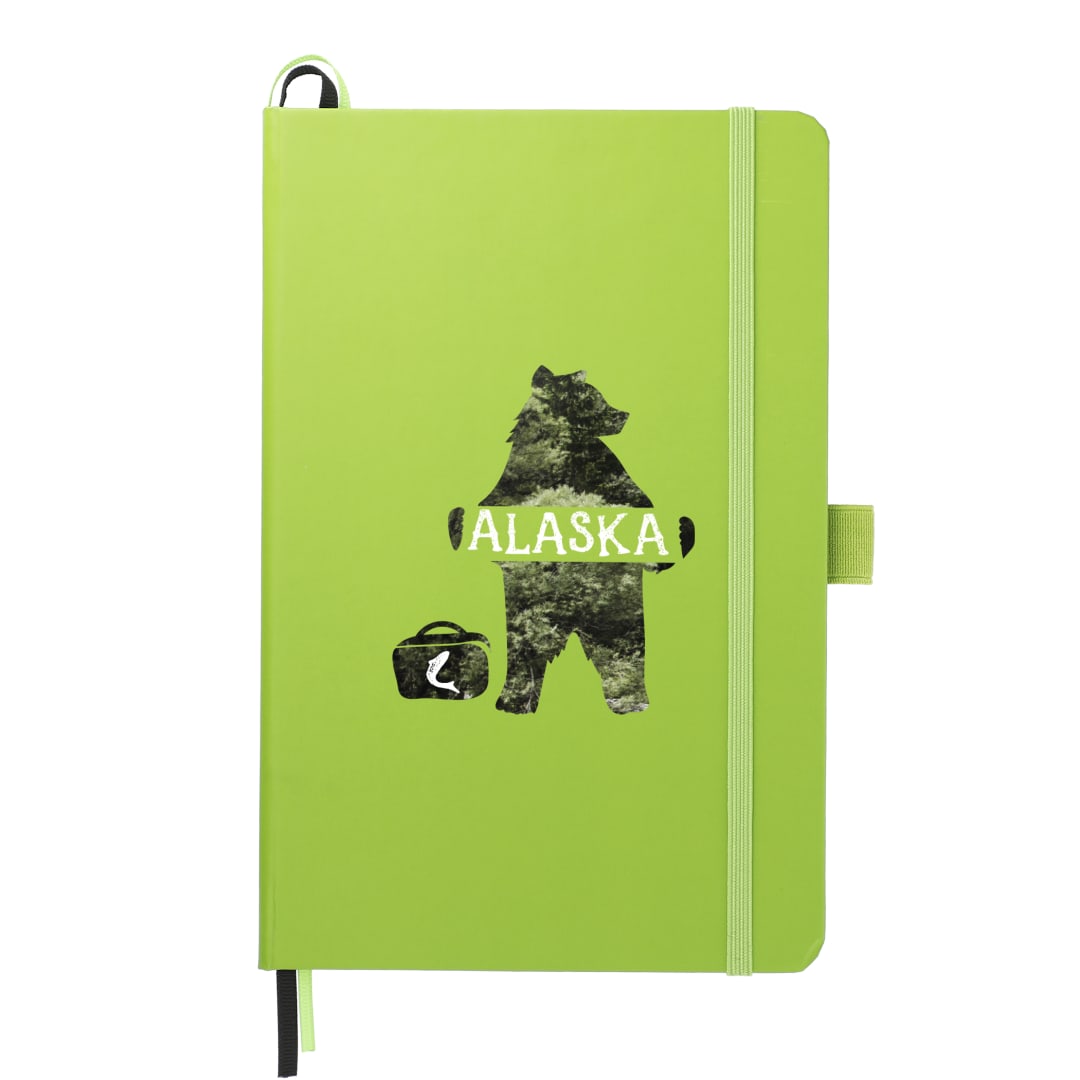 5.5" x 8.5" FSC® Mix Bound JournalBook - 2800-82 Green