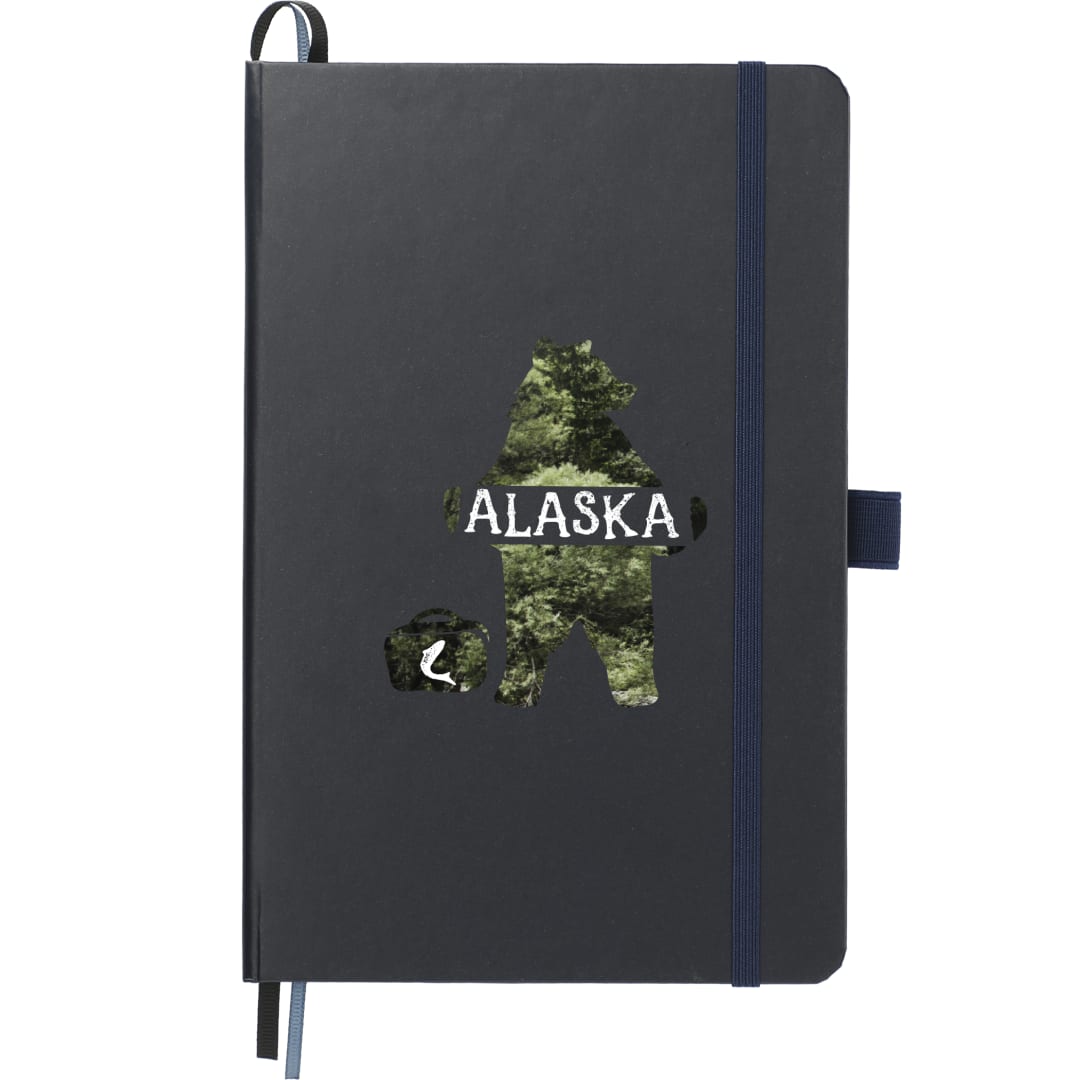 5.5" x 8.5" FSC® Mix Bound JournalBook - 2800-82 Blue