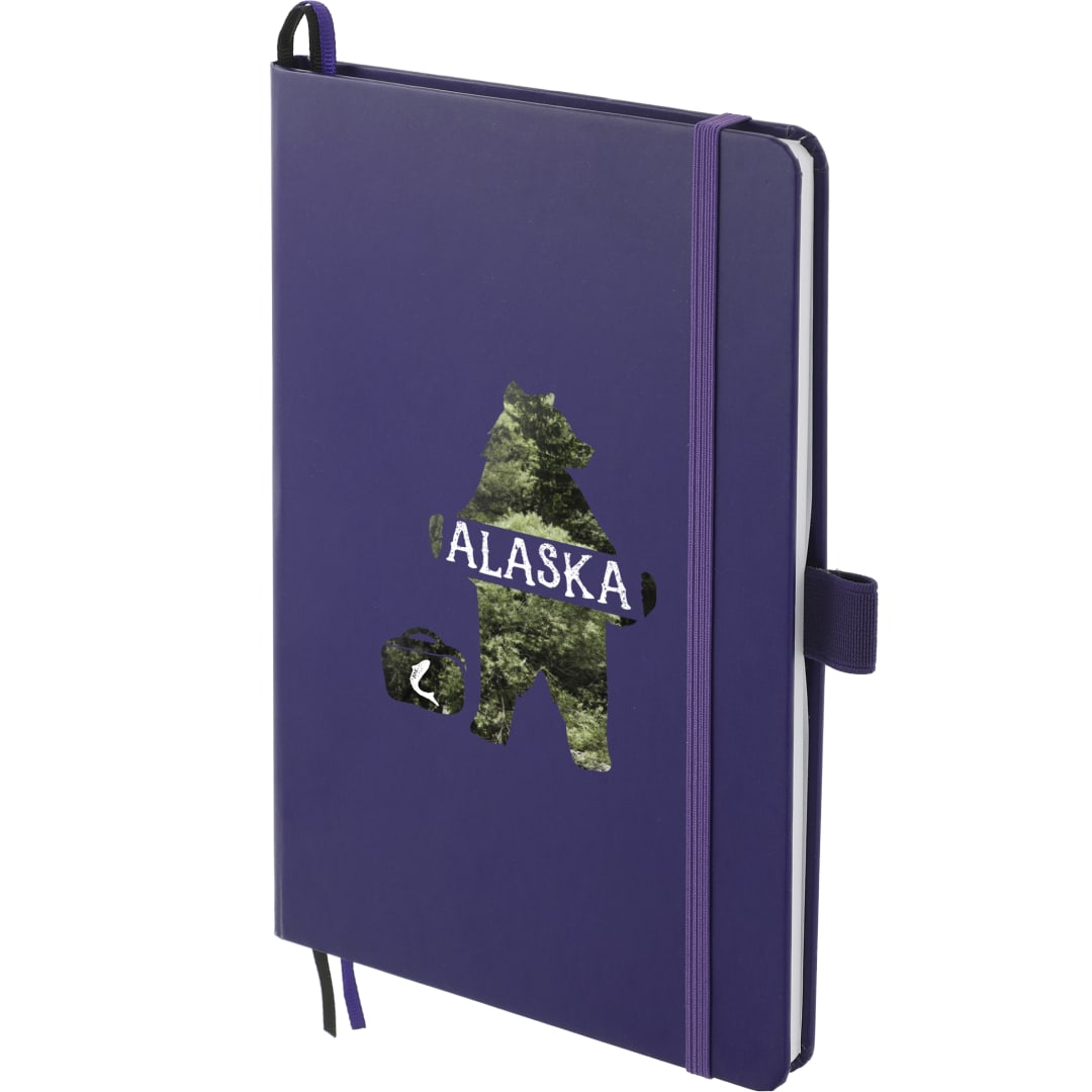5.5" x 8.5" FSC® Mix Bound JournalBook - 2800-82 Purple