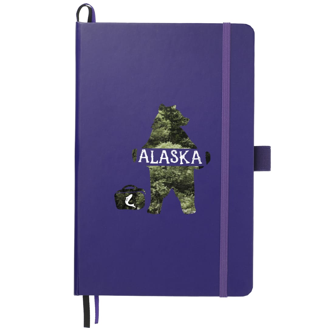 5.5" x 8.5" FSC® Mix Bound JournalBook - 2800-82 Purple