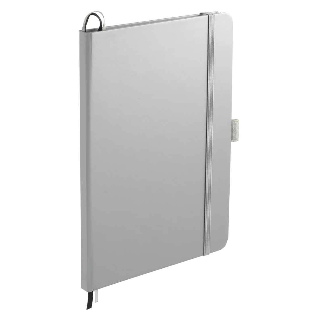 5.5" x 8.5" FSC® Mix Bound JournalBook - 2800-82 Silver