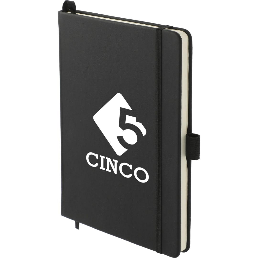 5.5" x 8.5" Cactus Leather Bound JournalBook® - 2800-92 Black