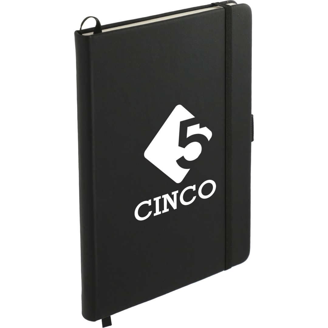 5.5" x 8.5" Cactus Leather Bound JournalBook® - 2800-92 Black