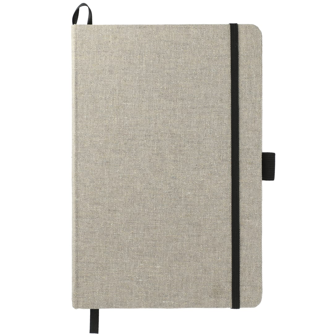 5.5" x 8.5" Recycled Cotton Bound Journal - 2800-94 Natural