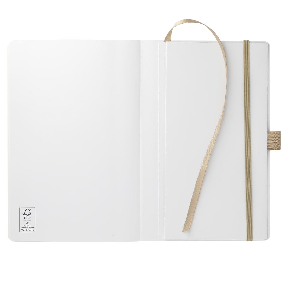 5.5" x 8.5" FSC Mix Stone Soft Bound JournalBook® - 2800-95 Natural