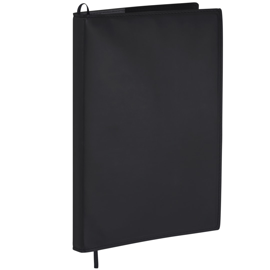 7” x 10” Mela Apple Leather Refillable Journal - 2800-98 Black