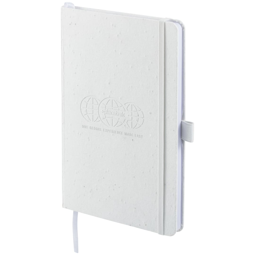 5.5" x 8.5" Seed Paper Bound JournalBook - 2900-45 Tan