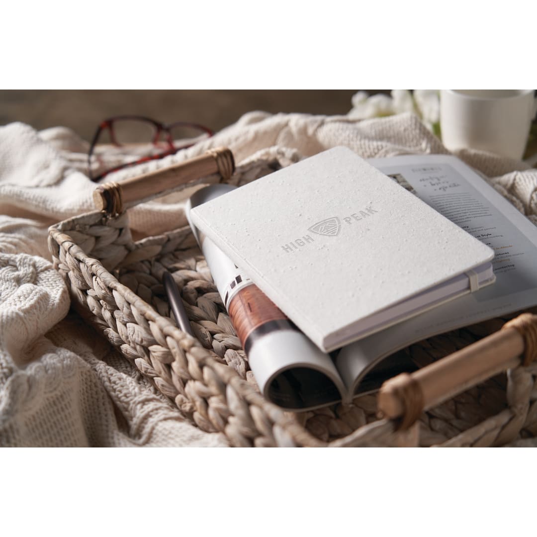 5.5" x 8.5" Seed Paper Bound JournalBook - 2900-45 Tan