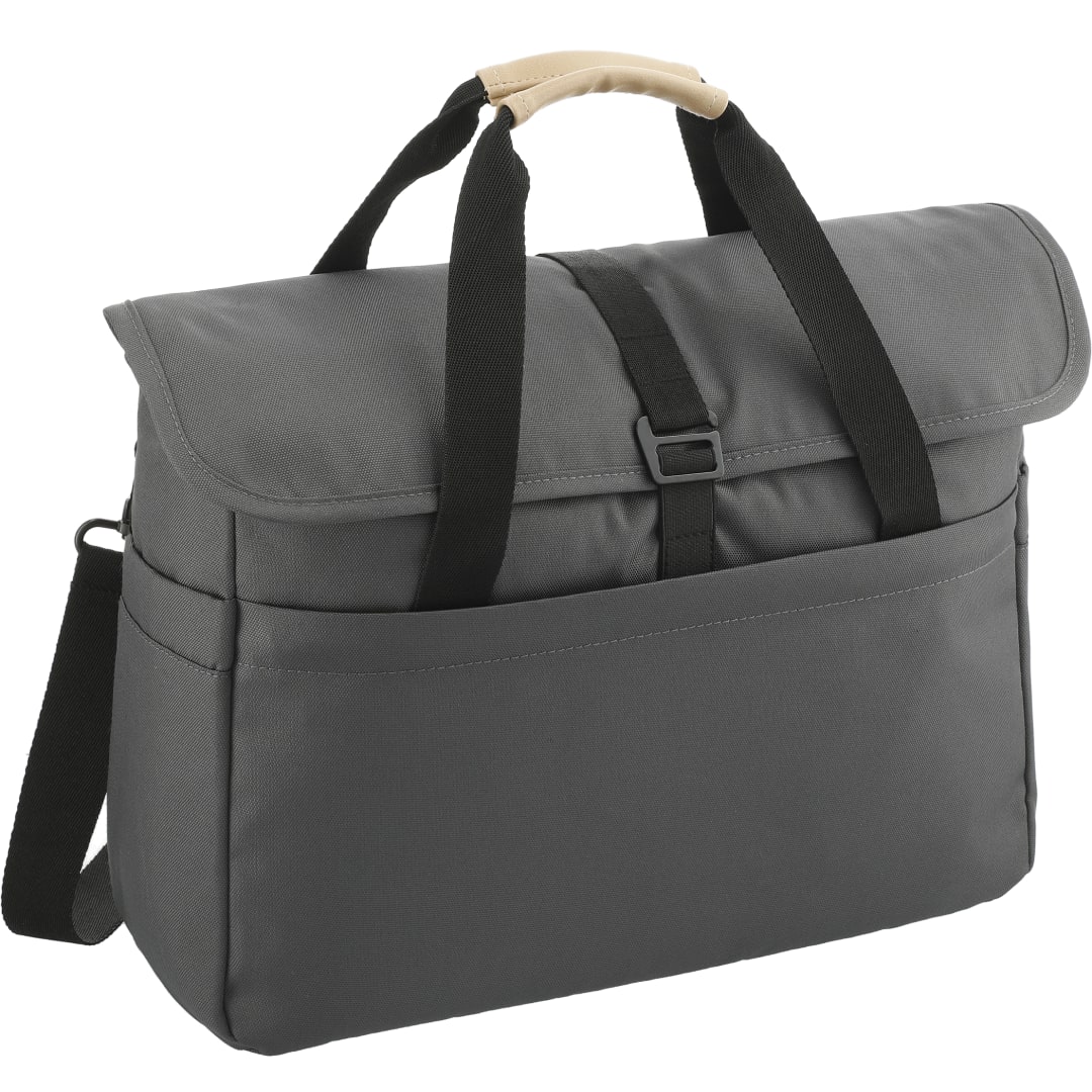 Aft Recycled 15" Computer Messenger Bag - 3750-44 Gray