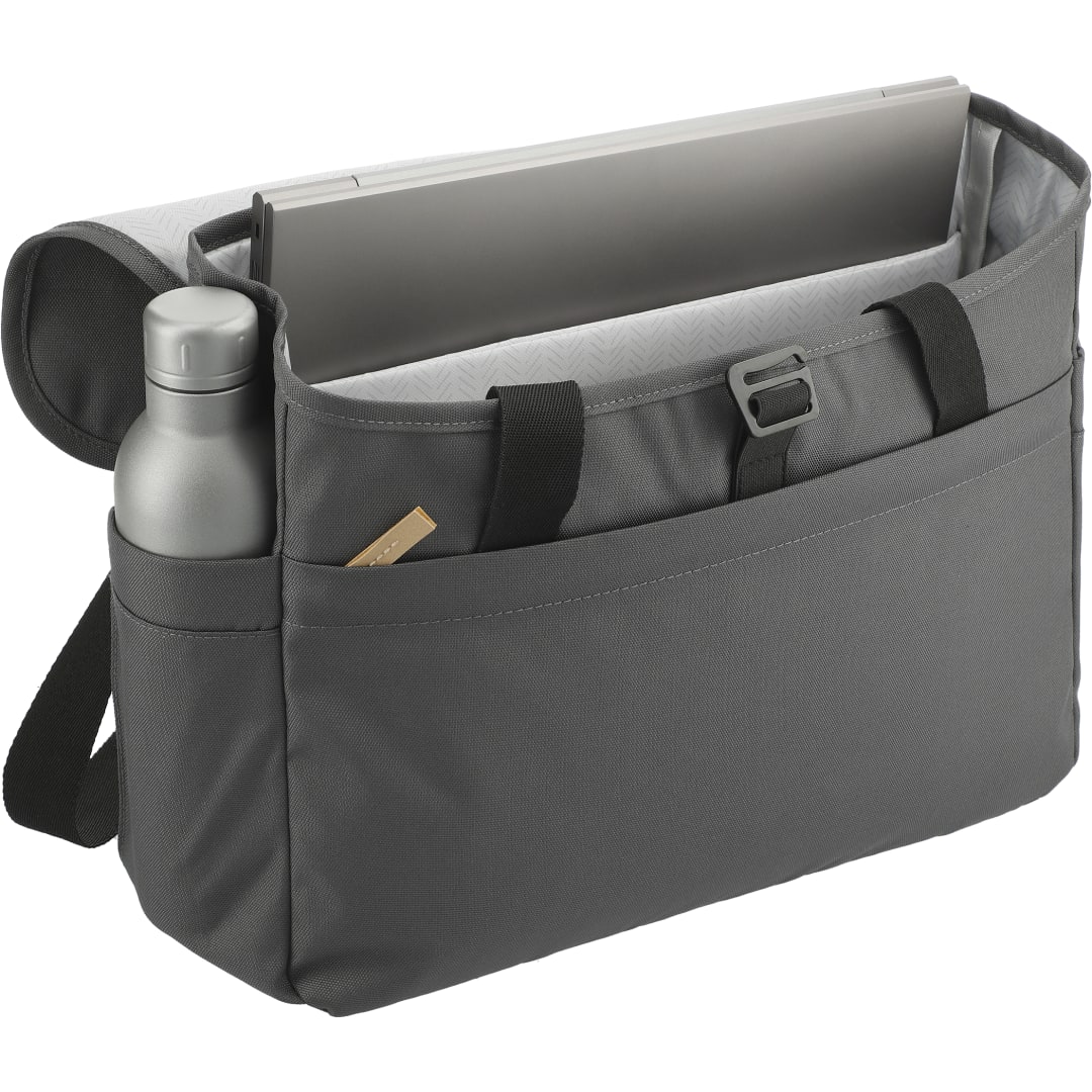 Aft Recycled 15" Computer Messenger Bag - 3750-44 Gray