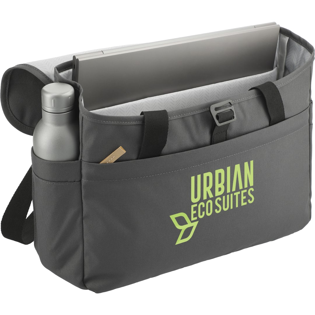 Aft Recycled 15" Computer Messenger Bag - 3750-44 Gray